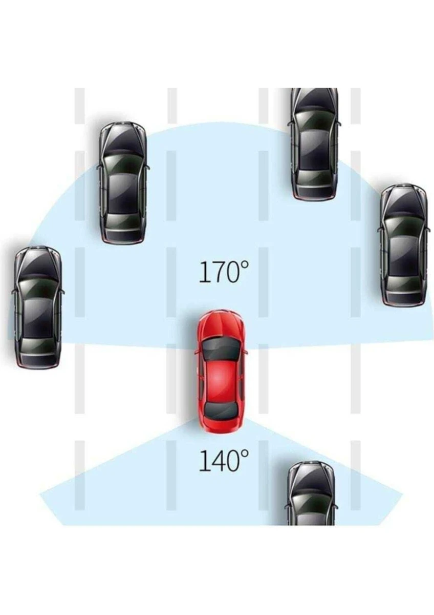Dokunmantik Hıgh Tech Ekran Araç Içi Çift Kamera Gece Görüşlü Araç Kamera